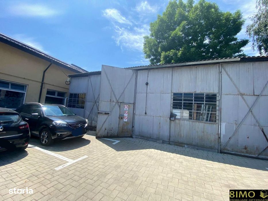 Hala metalica de inchiriat in centrul Sucevei, 80 mp