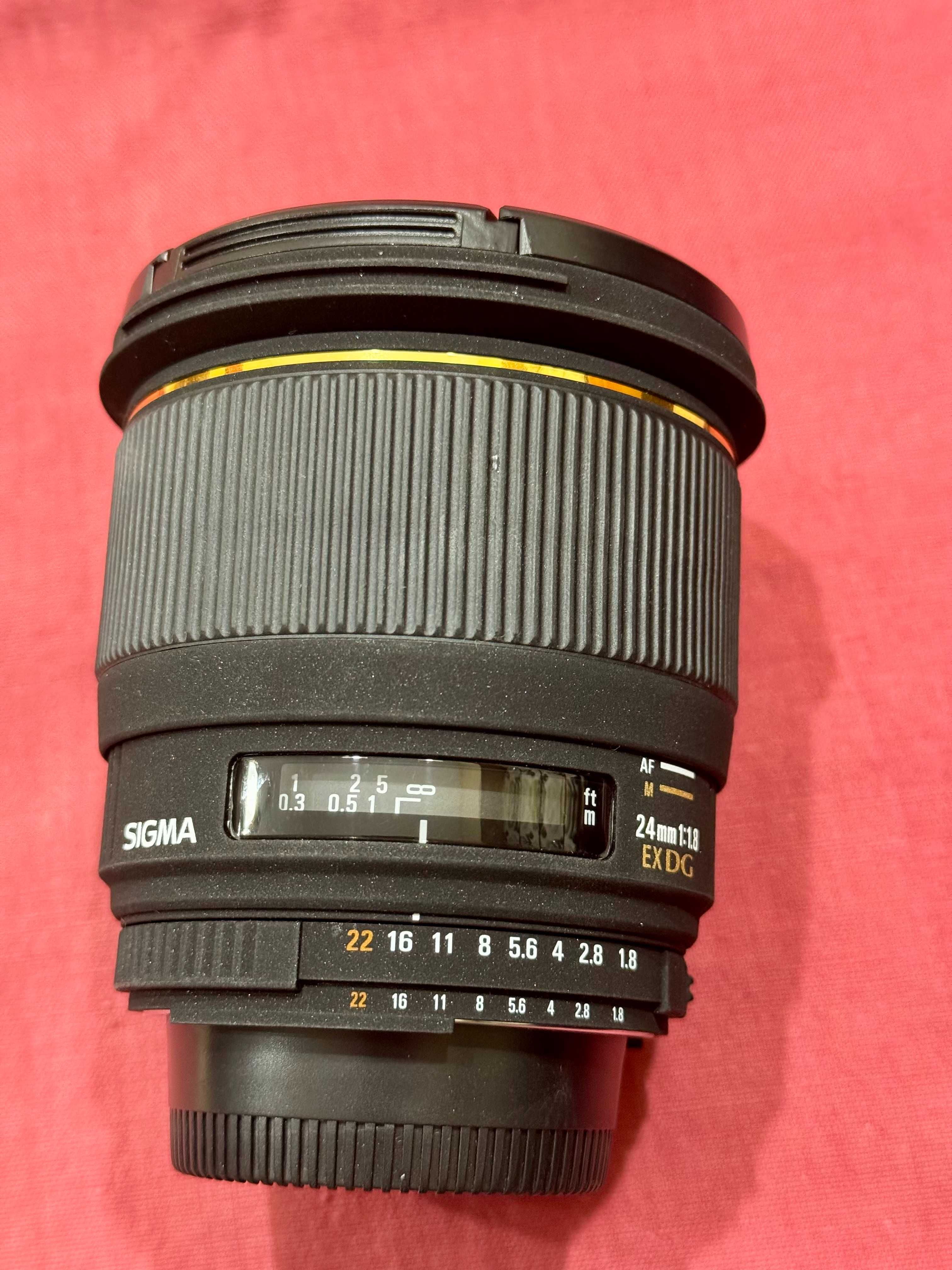 Объектив SIGMA 24mm F1.8  DG Aspherical MACRO