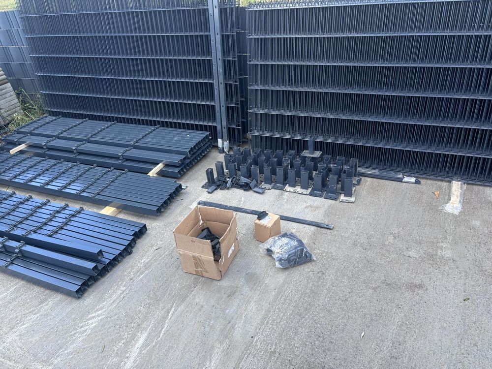 Plasa Gard nemteasca 2D , Stalpi Gard , Panouri Gard