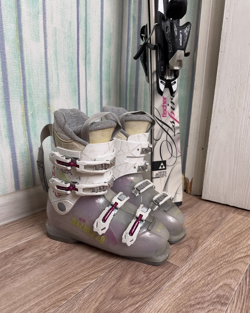 Лыжи Fischer и ботинки Elan