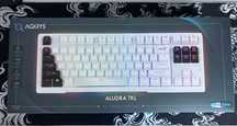 Tastatura Gaming Aqirys Aludra TKL, Gateron G Pro 2.0 Red, Alb