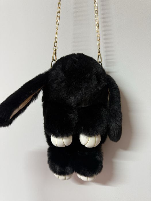 Пухена чанта зайче