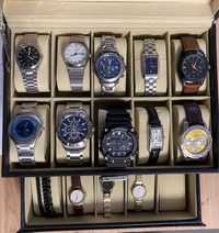 Lot de ceasuri ( Seiko Citizen Gshock Fossil Tissot Cartier)