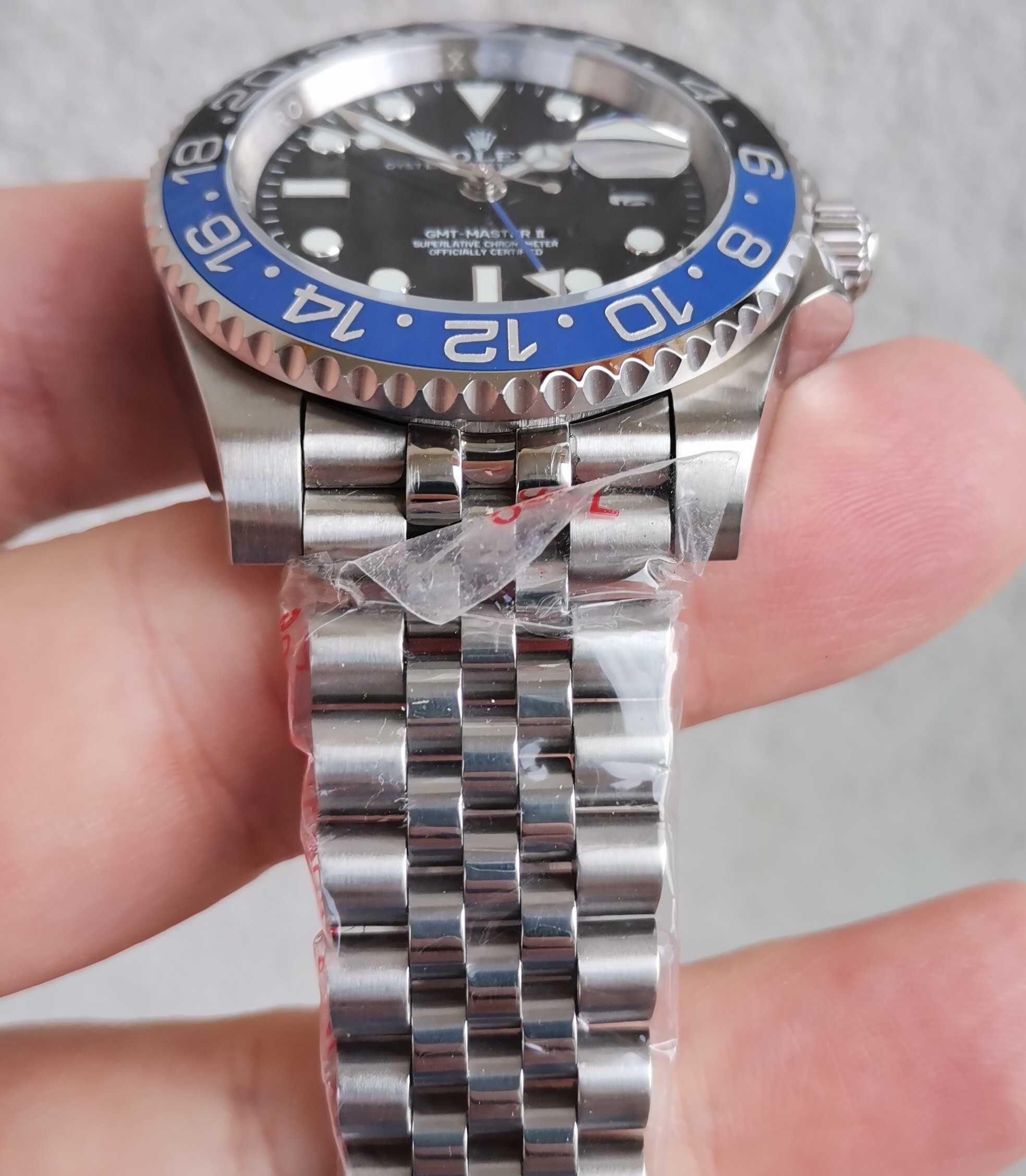 Rolex GMT Master II Batman 40 mm Jubilee Automatic