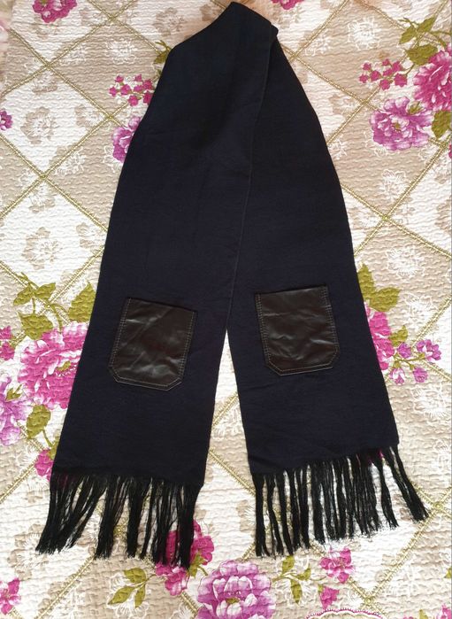 Fular casmir camel navy D. Schumacher