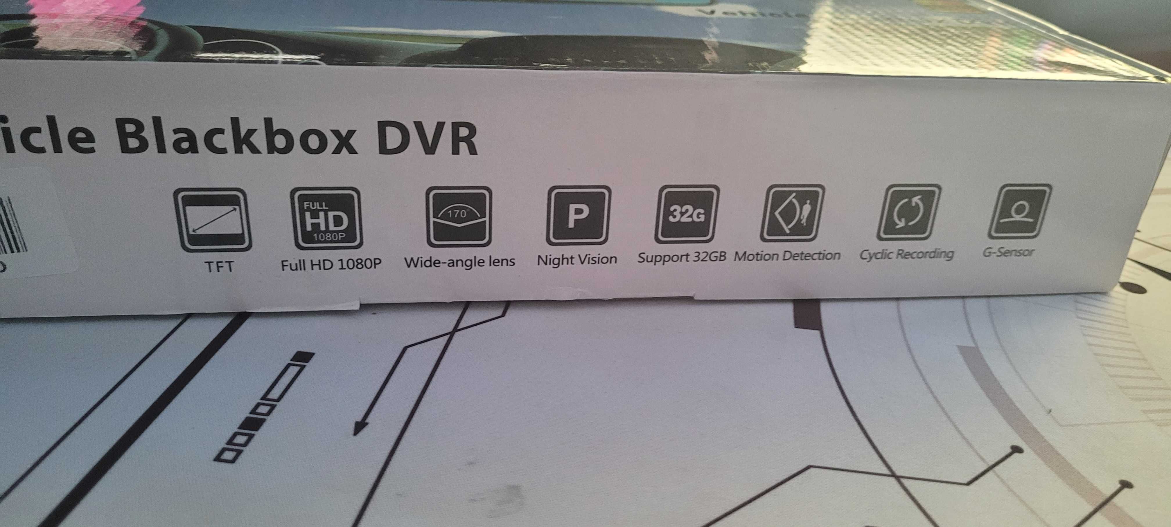Oglinda retrovizoare cu camera video full HD 1080 p, senzor de miscare