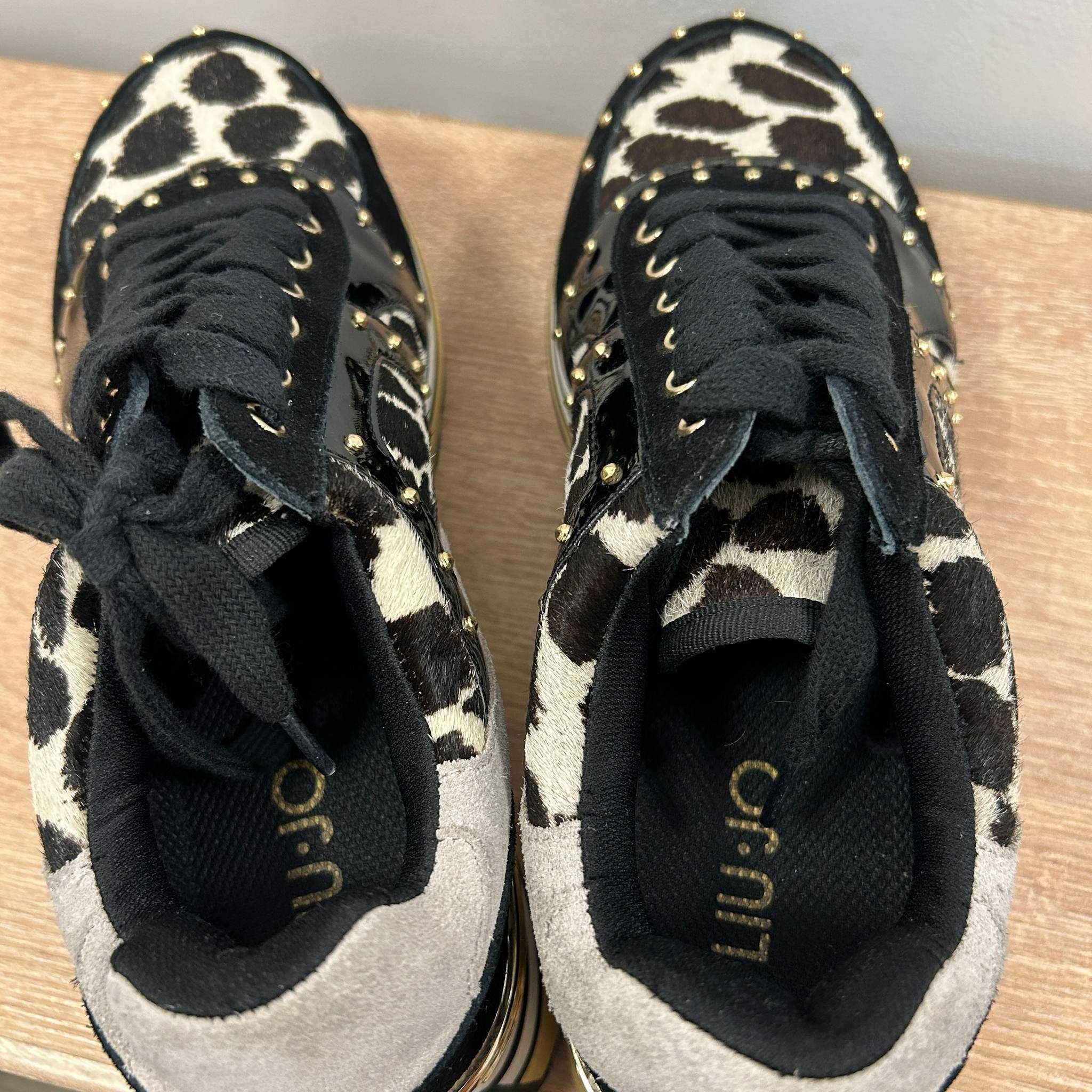 Оригинални дамски Обувки - LIU.JO SCARPE - Guess leather trainers
