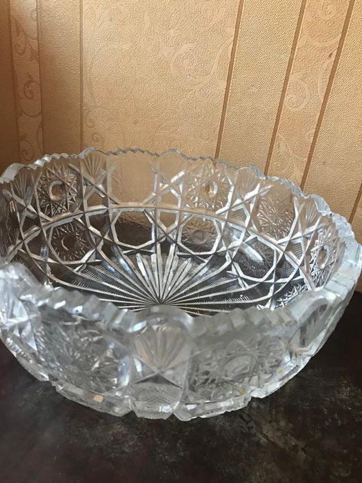 Салатницы хрустальные