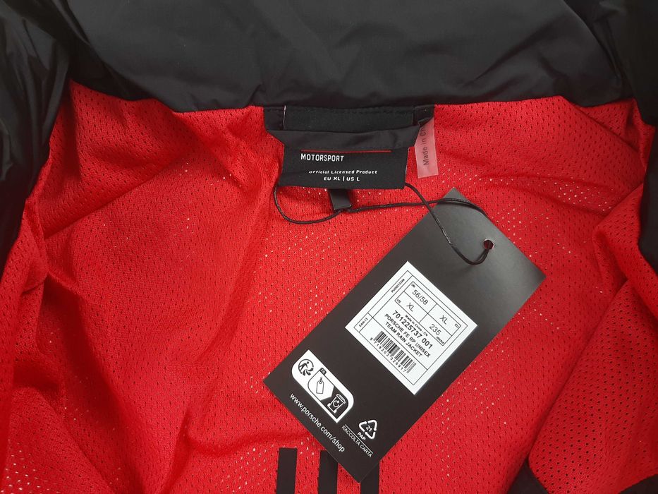 Porsche Motorsport x Boss Rain Jacket - Оригинално мъжко яке размер XL