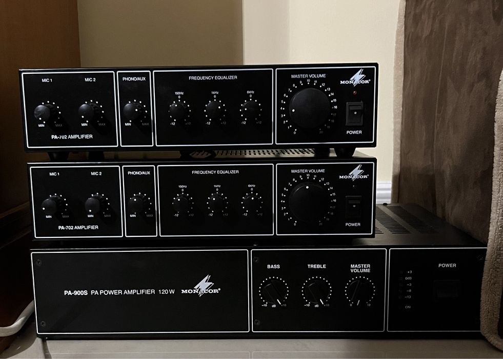 Amplificator Bosch Monacor statie public adress 100v Dynacord Cucos