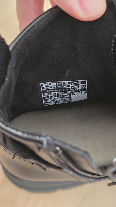 UGG Ghete platform din piele Sid