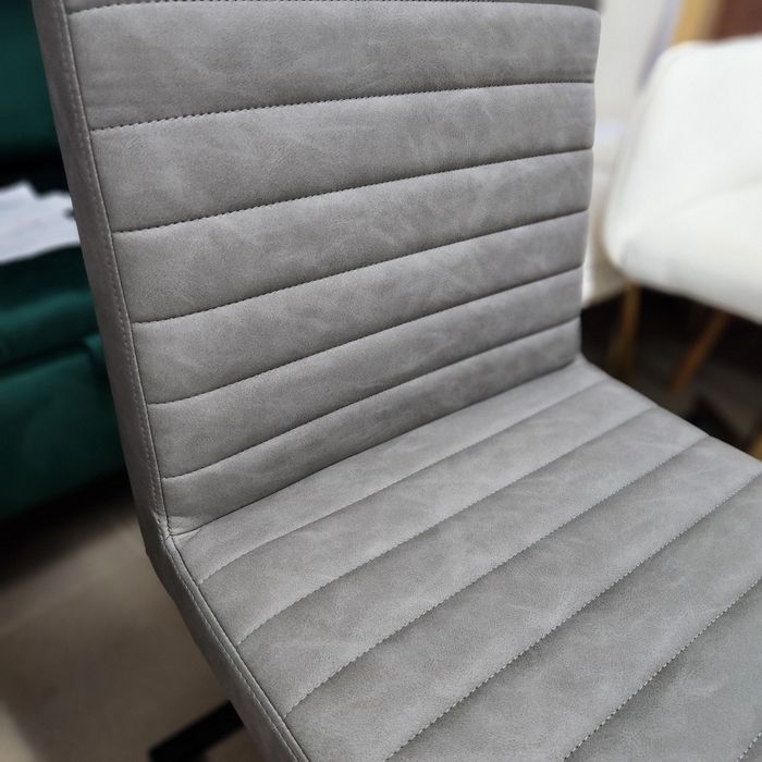 SS30! NOU Set 2 scaune gri închis