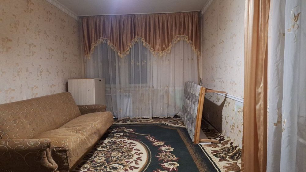 1 хонали балкон 2х6 кисман жизозланган 4 микрорайонда
