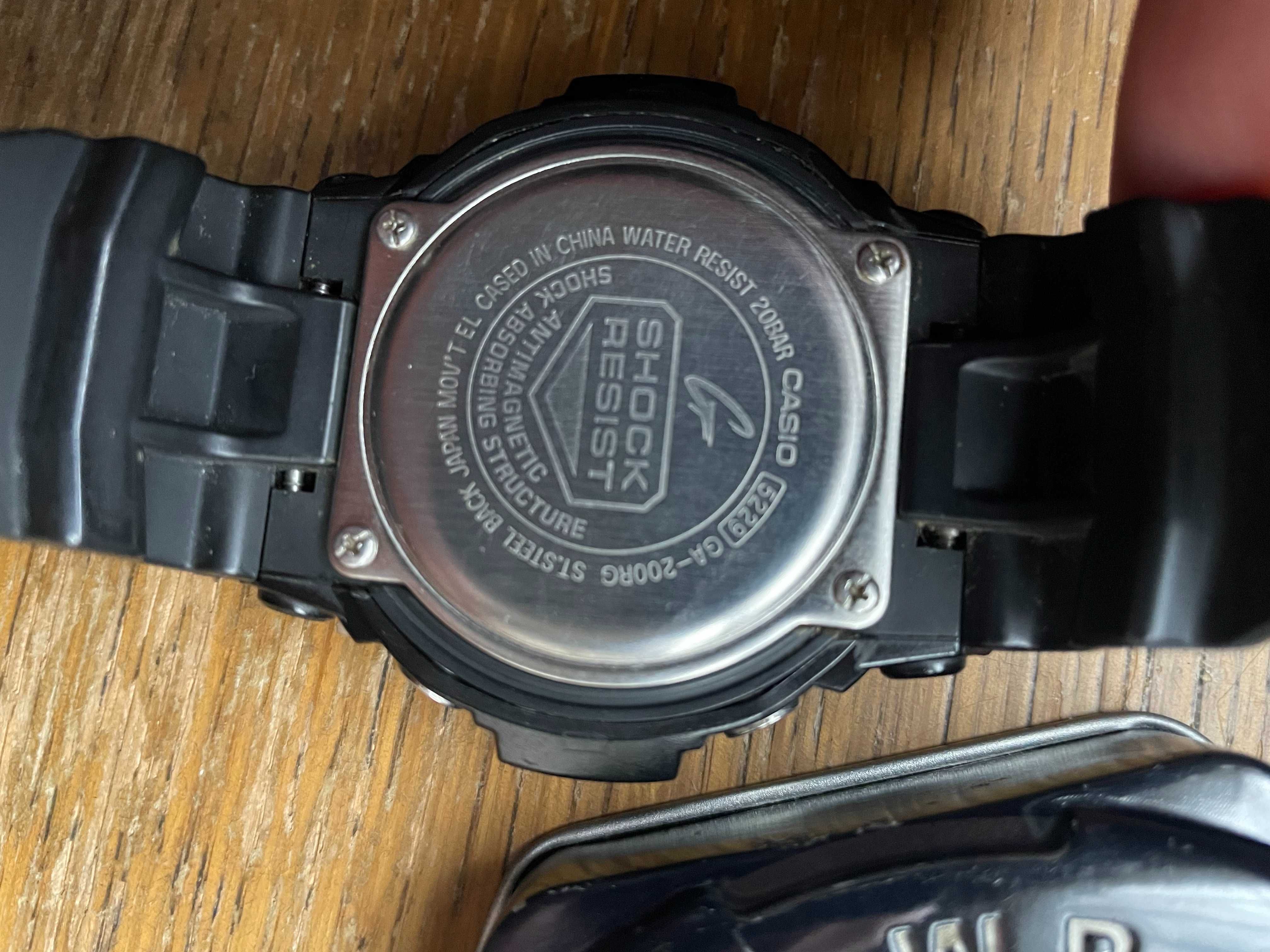 Оригинален CASIO G-SHOCK GA 200RG-1A водоустойчив мъжки часовник