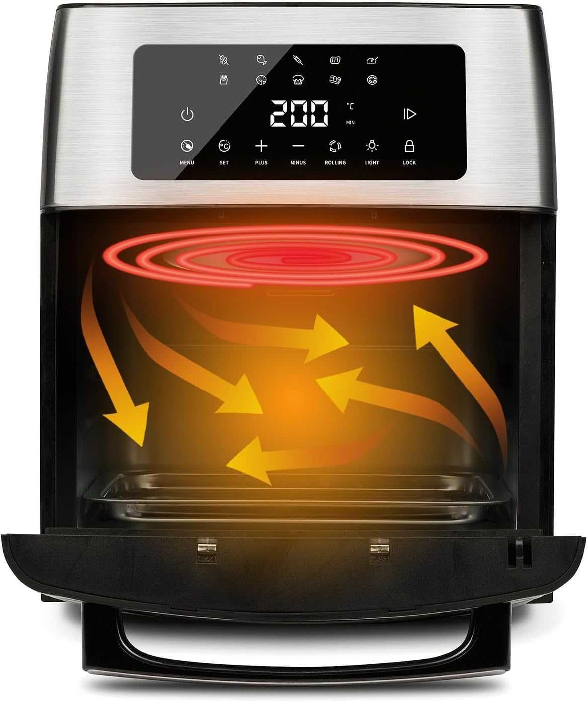 Фритюрник с горещ въздух G3 Ferrari Friggisano EVO 15L (G10182) 1700W