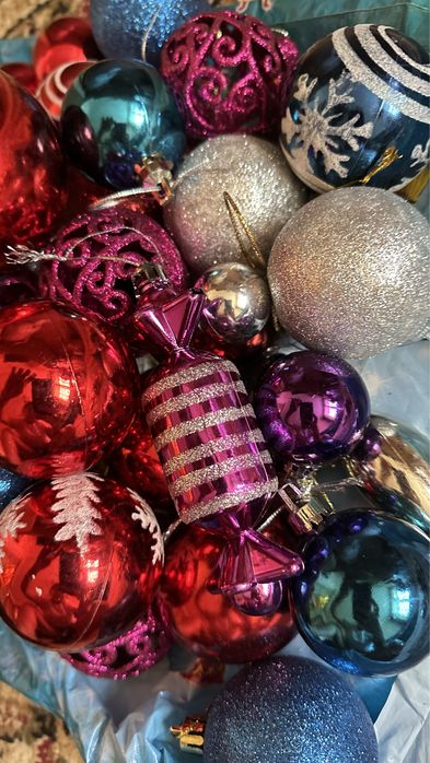 Новогодние игрушки для ёлки