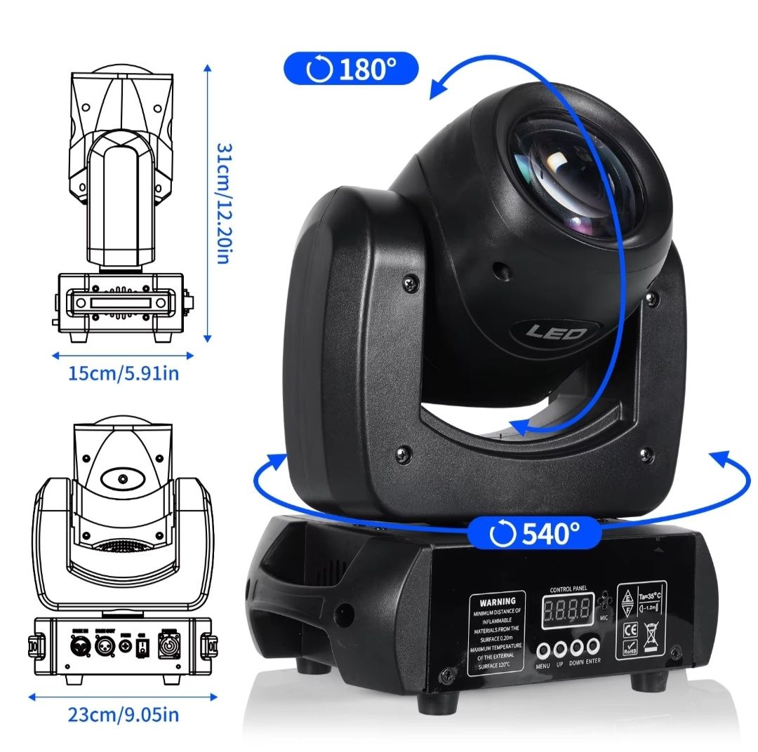 Lumini DJ - Moving Head led 100w Beam
