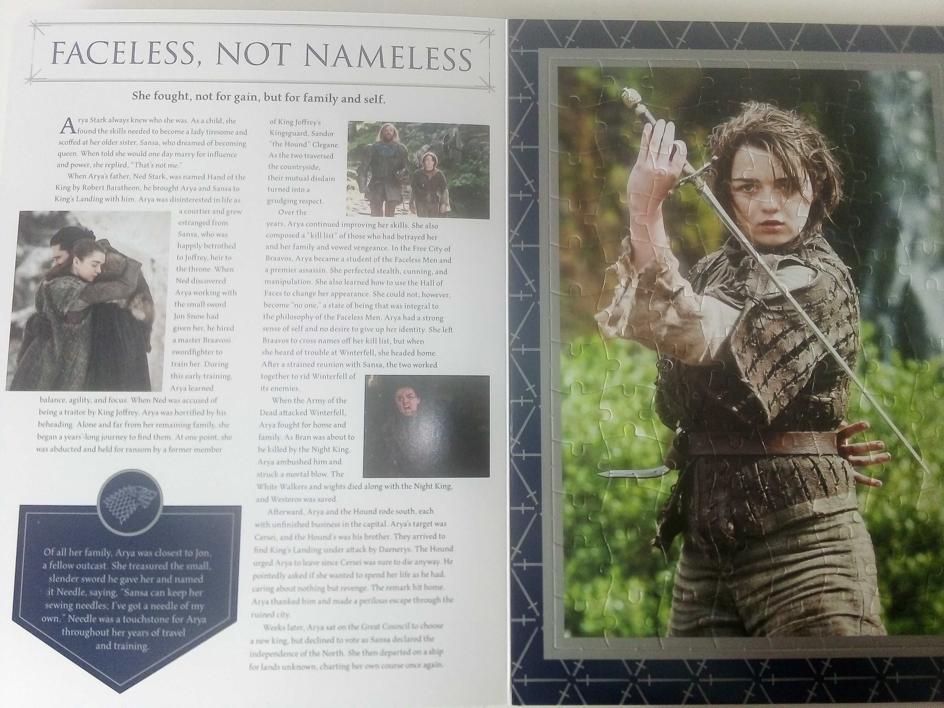 Jigsaw puzzle book - Game of Trones - 2022г.