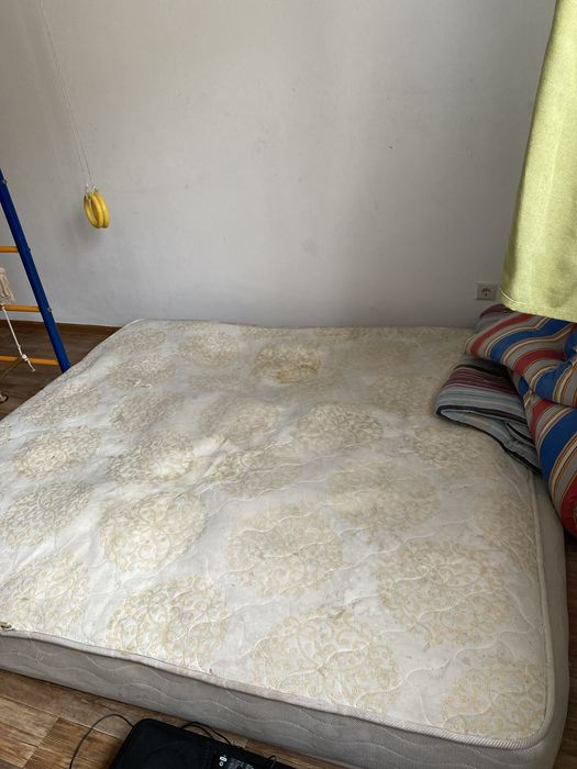 Двуспальный матрас кокосовый на пружинах