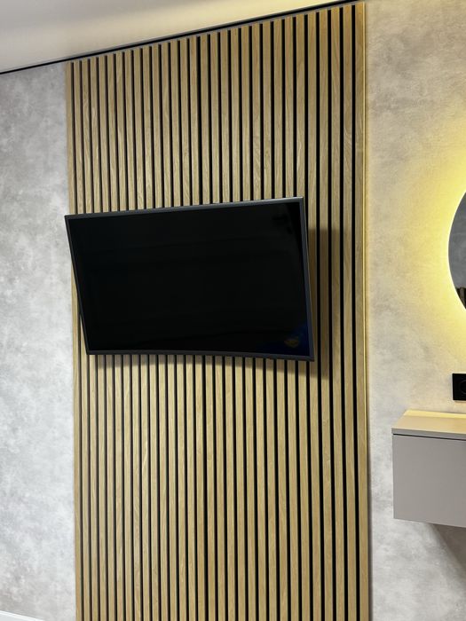 Установка телевизора на стену при помощи кронштейна.Крепление на ТВ