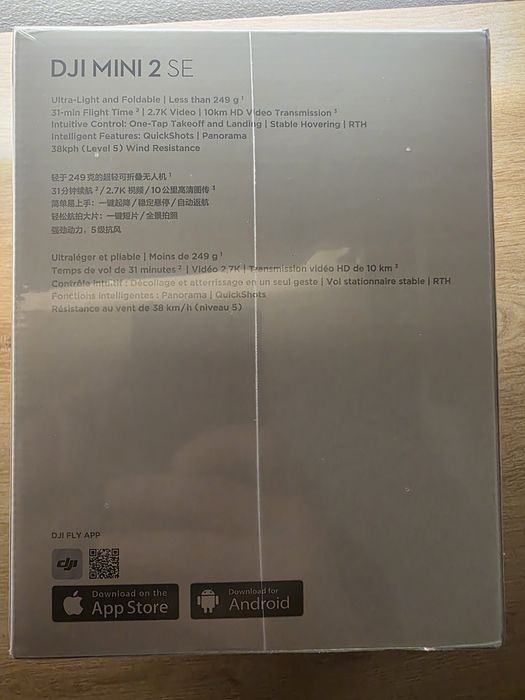 Drona DJI Mini 2SE, Noua, Sigilata, garanție eMag