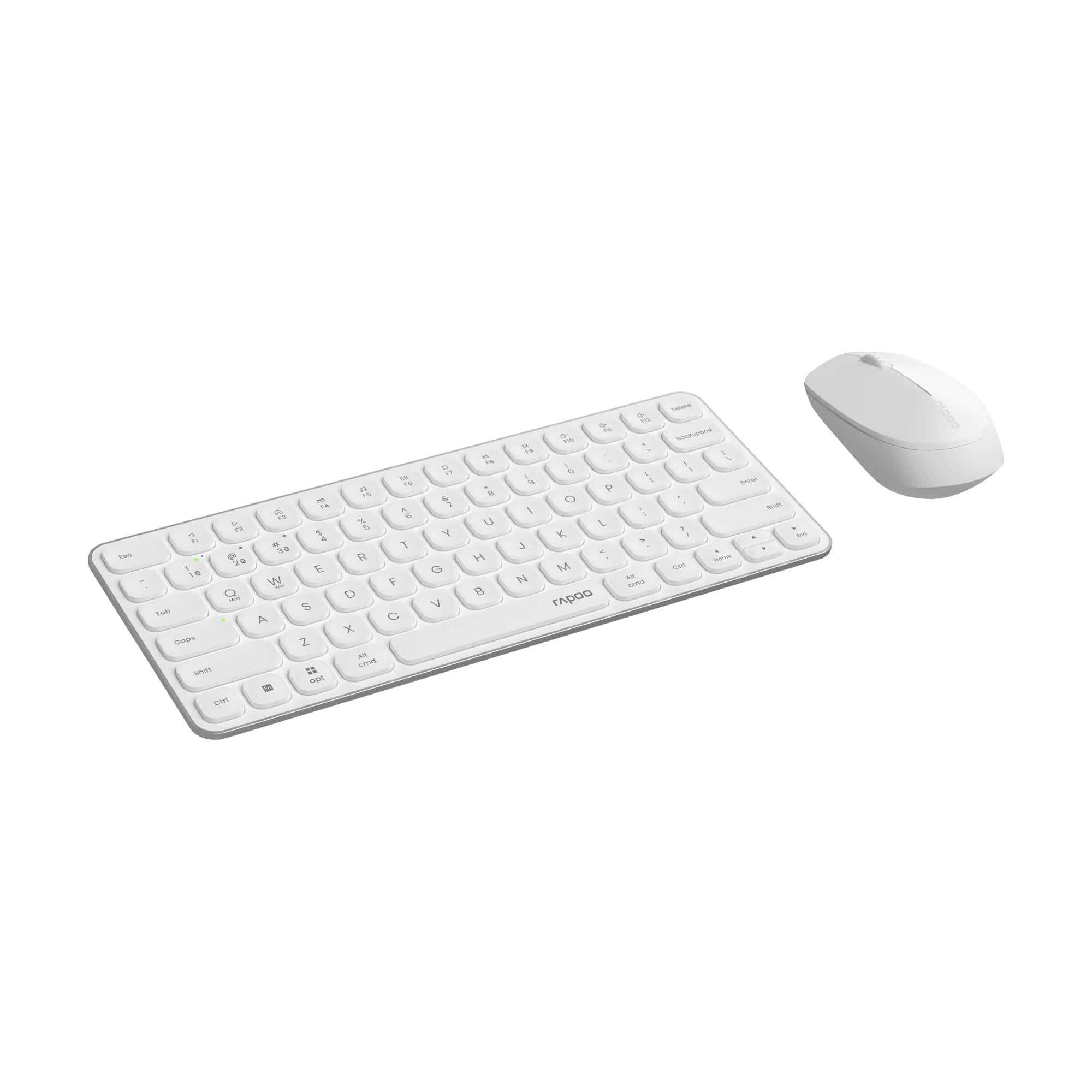 [НОВАЯ] Беспроводная клавиатура & мышка RAPOO 9010M White