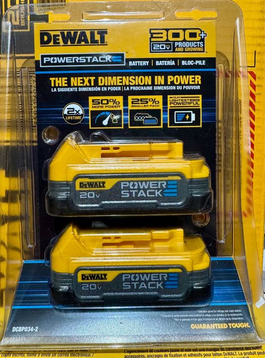 Оригинальная аккумуляторная батарея Dewalt 20V powerstack