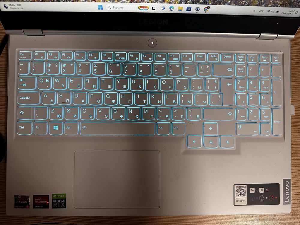 Лаптоп LENOVO legion 5