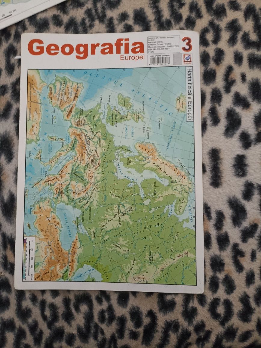 Hărți geografie booklet