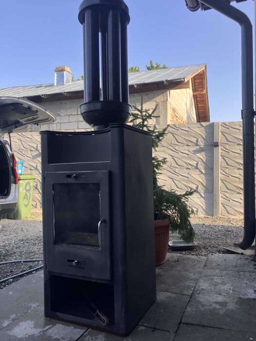 Soba Semineu  pe lemne carbuni  9,5 kw