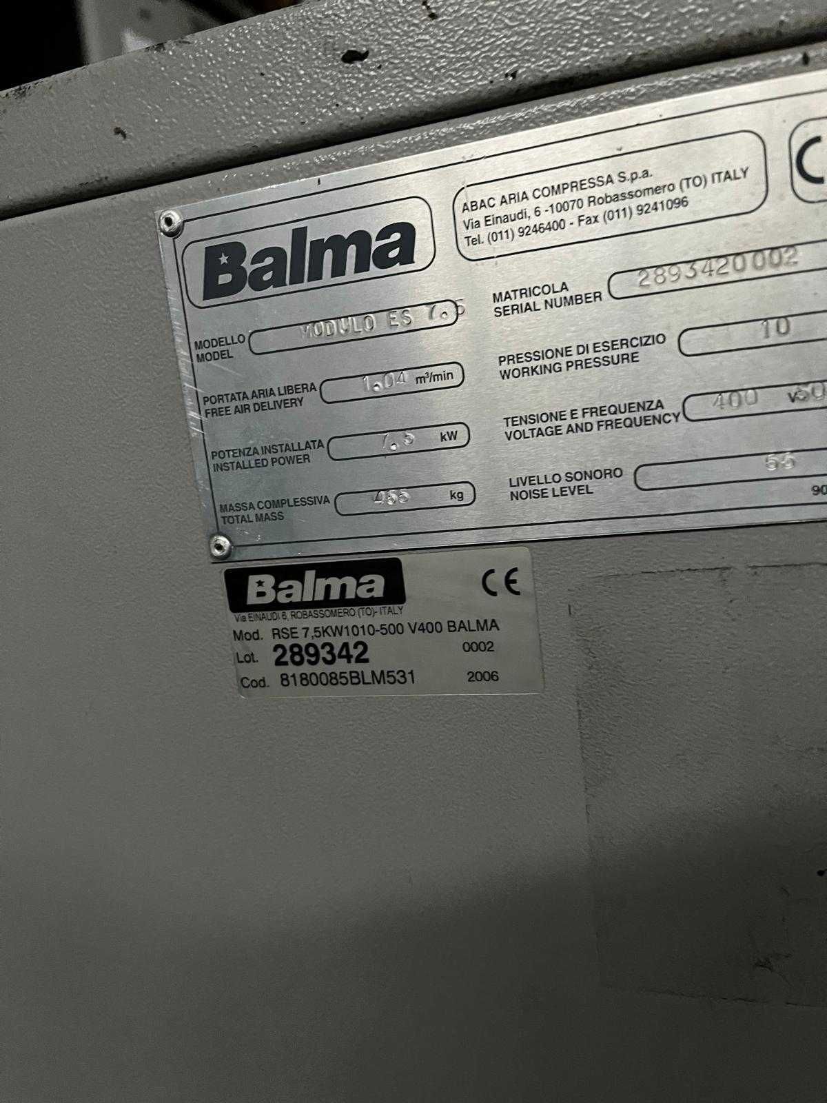 Compresor cu surub Balma 7.5kw SH