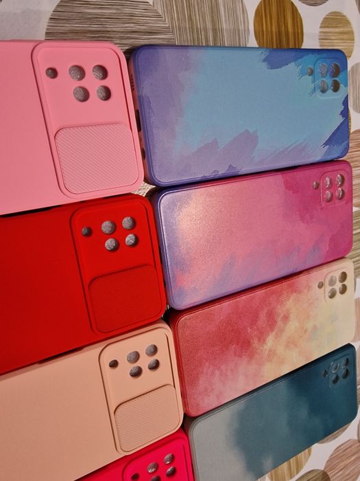 Samsung Galaxy A12 различни видове дамски гърбове