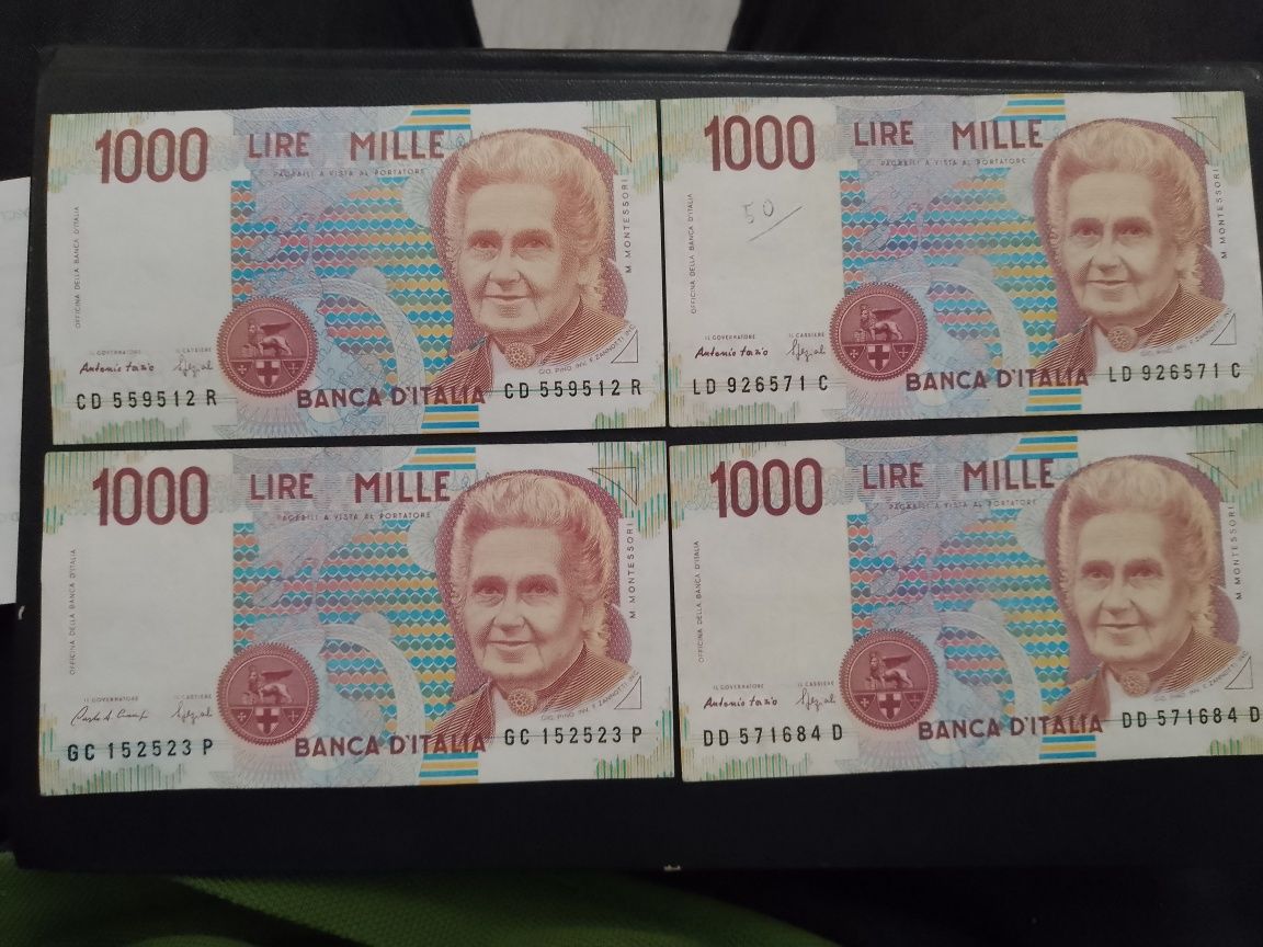 1000 Lire italiene