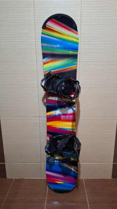 Placa snowboard 140cm legaturi noi-boots burton