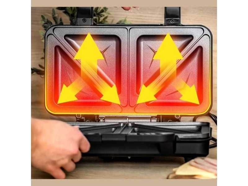 Тостер за Сандвичи за XXL Филии ProfiCook PC-TA 1092