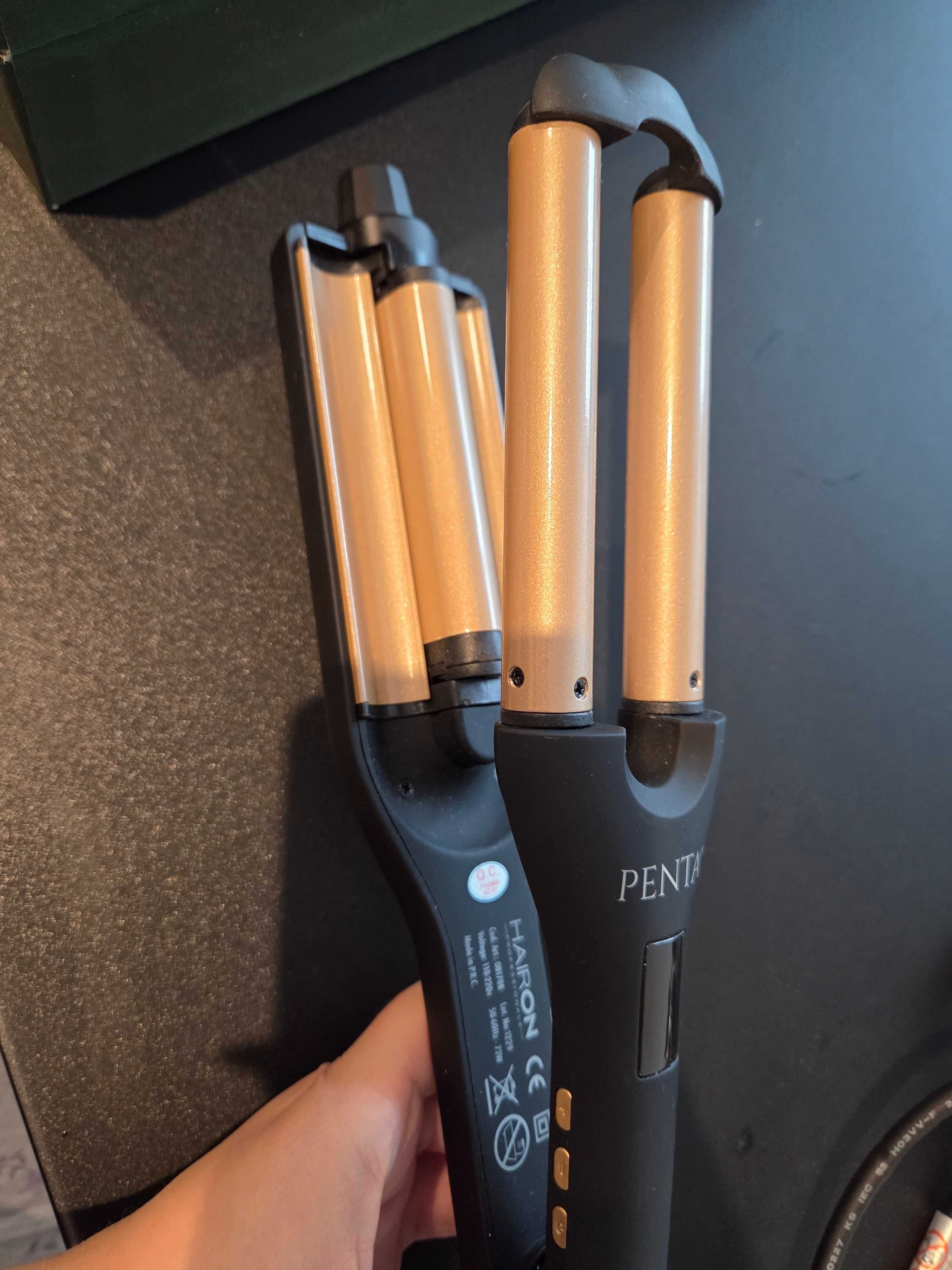 Ретро преса HAIRON PENTA pro с турмалиново покритие 230 градуса