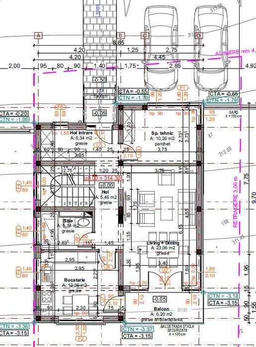 Casă individuală Câmpenești - construcție finalizată