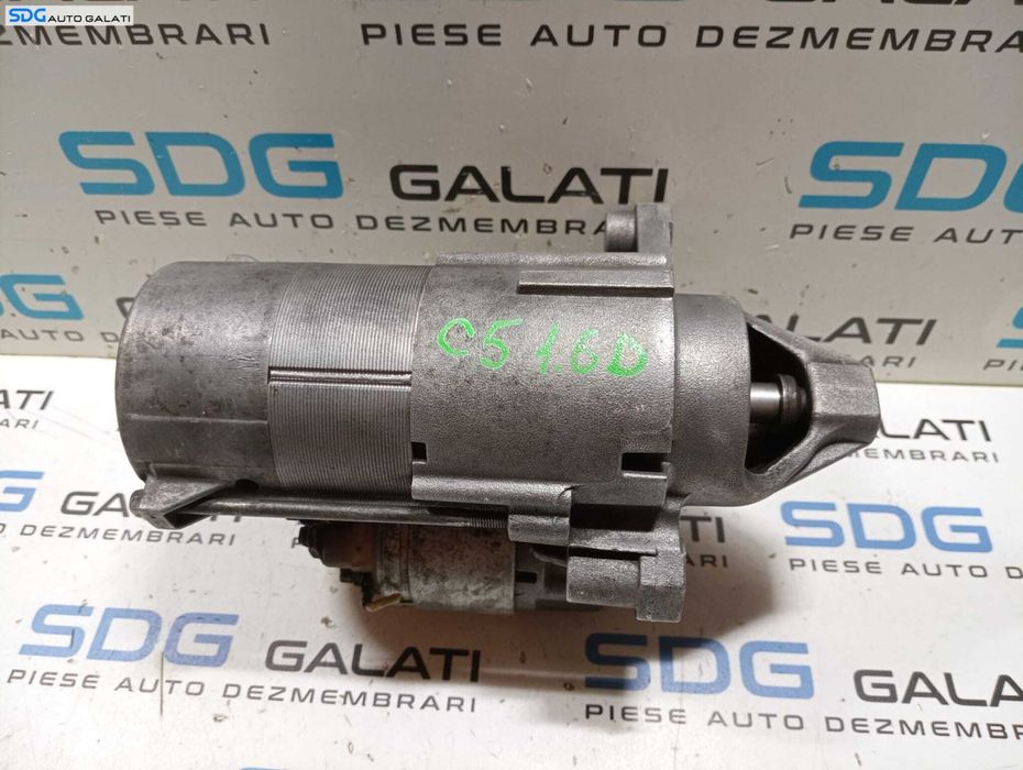 Electromotor VALEO Cu 11 Dinti Citroen C4 1.4 D 2002 - 2008 Cod 9645100680 [M5833]