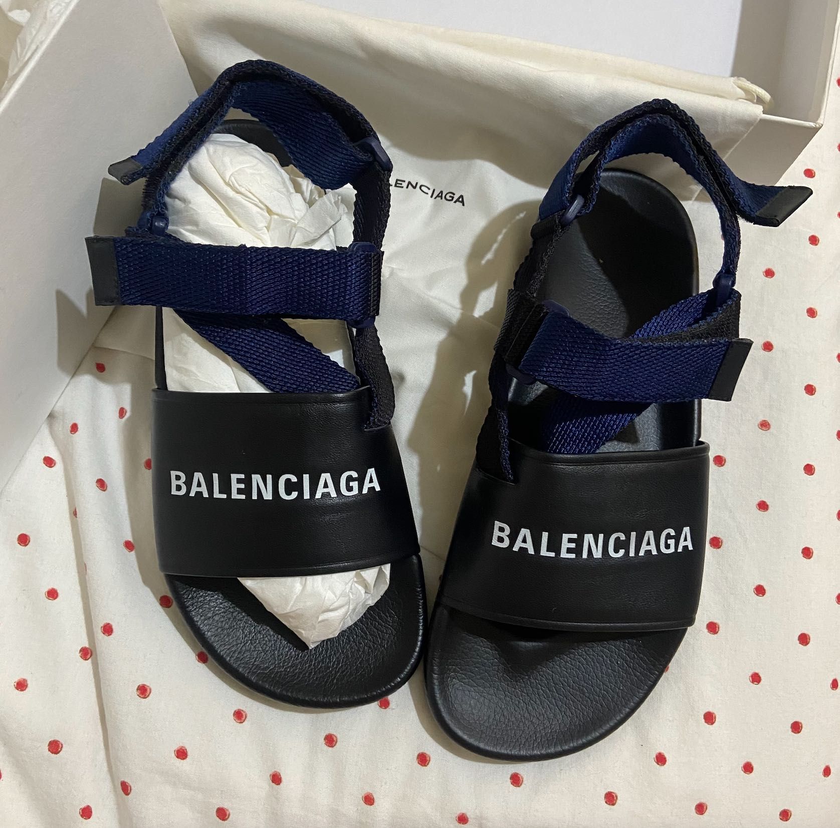 Sandale Balenciaga Pelle S. Gomma - noi