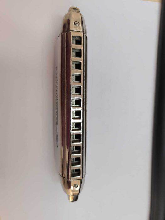 Muzicuta vintage M. Hohner - Cromonica II De Luxe, an 1960, impecabila