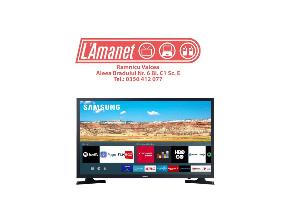 TV Smart Led 32" HD Samsung UE-32T4302A DVB-C Ci+ WiFi USB Fullbox