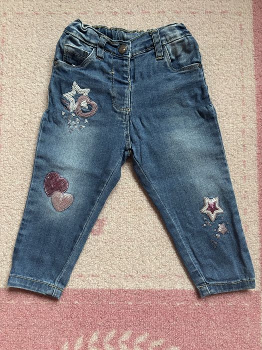 Blugi/pantaloni fetite marimea 80 H&M