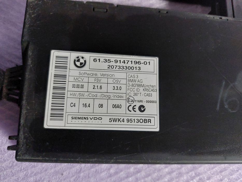 Modul confort unitate control CAS 3 BMW seria 1 seria 3