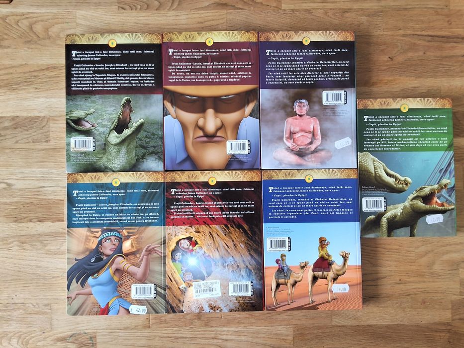 Maria Maneru, colectia Clubul Detectivilor : Razbunarea Cleopatrei etc