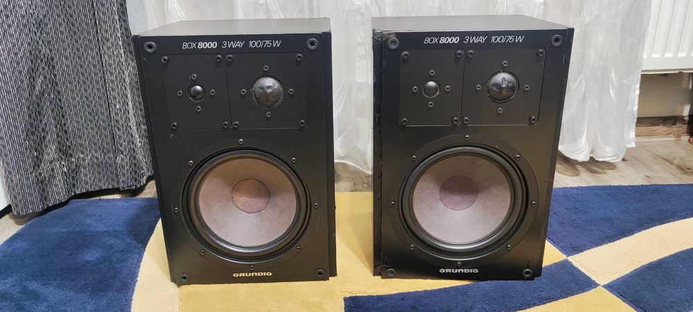 Boxe Audio Grundig Box 8000 Difuzoare Audio Boxe De Raft