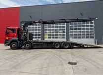 Camion MAN  macara HIAB de 5,6T an 2018 km 270 mii platforma hidrualic