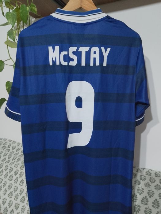 Tricou Fotbal Scotia 1998 Remake #9 McStay Marime M