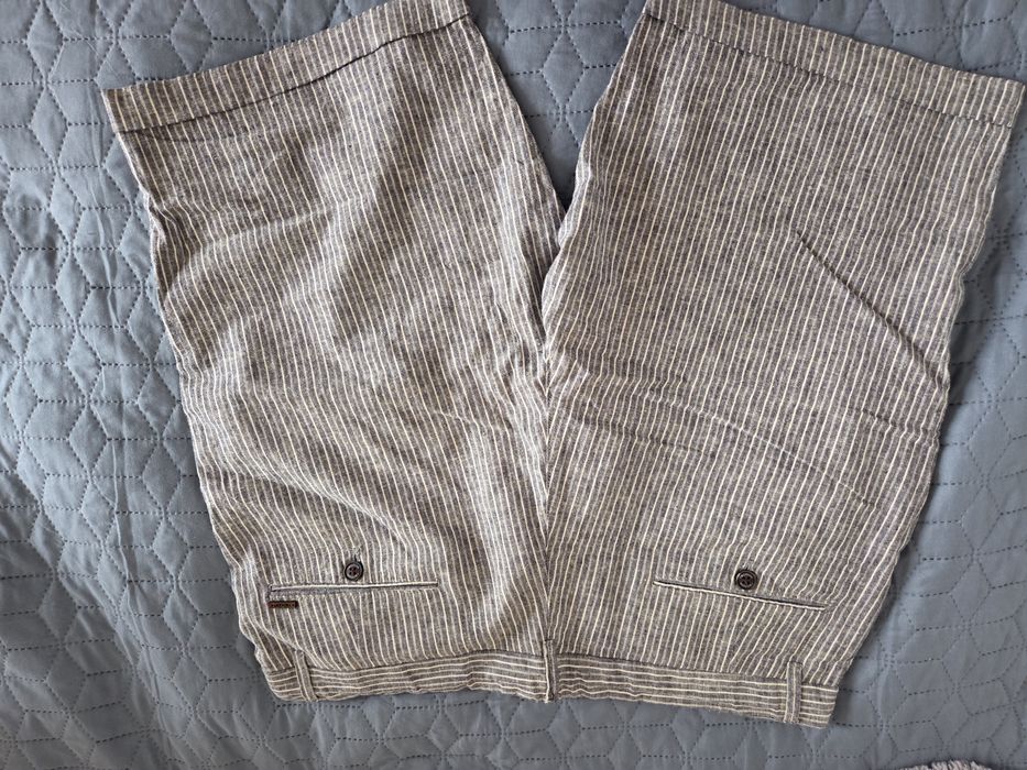 Ленени къси панталони Теодор