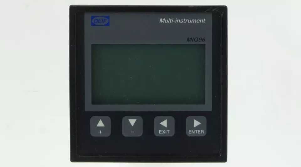 Multi instrument profesional, masoara comsumatorii electrici MIQ96
