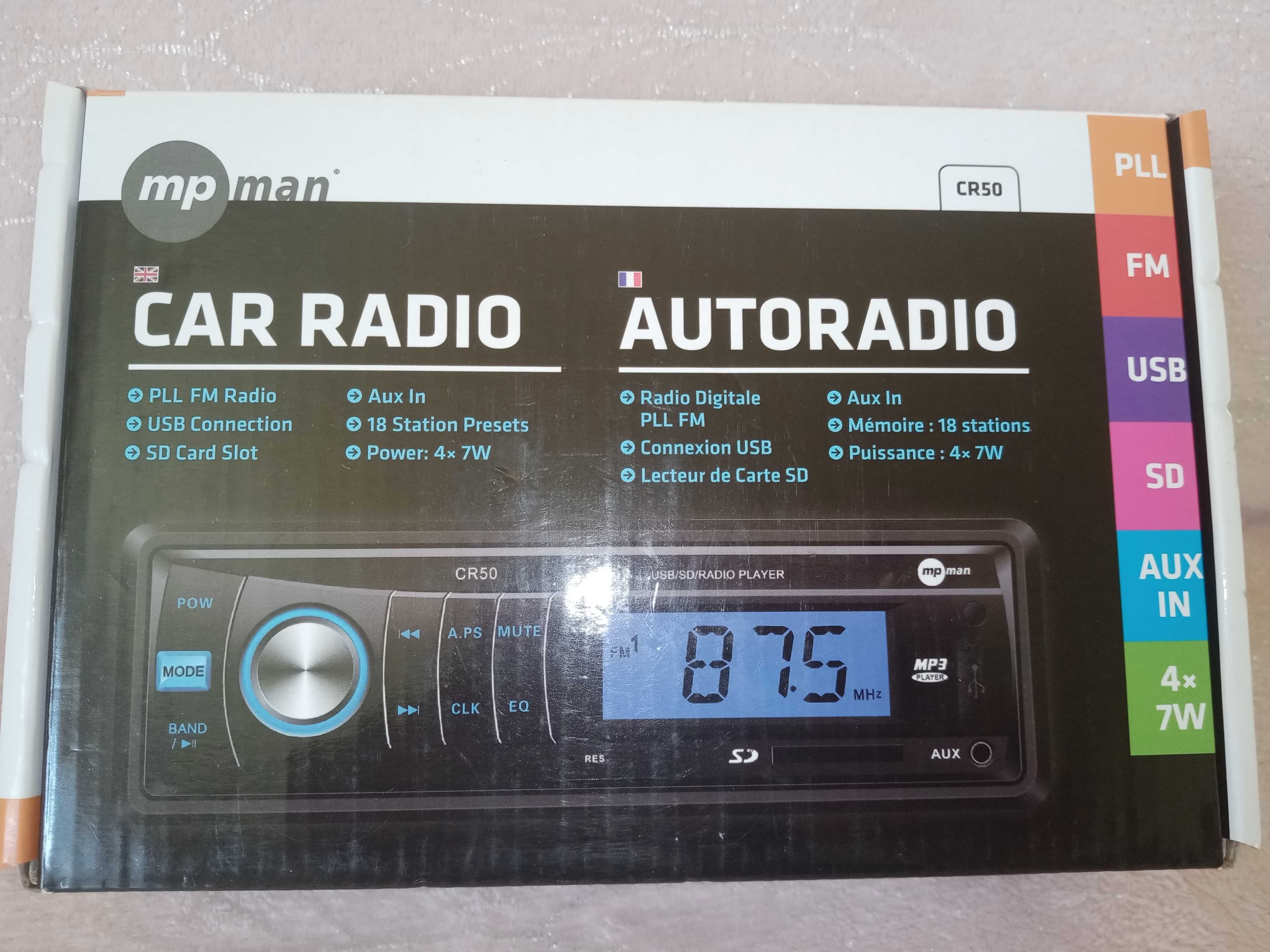 Radio auto MPman CR50